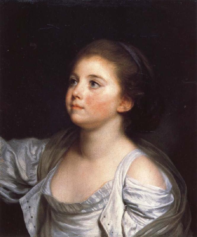 Jean-Baptiste Greuze A Girl France oil painting art